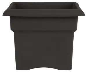 Bloem Veranda Square Planter - Black