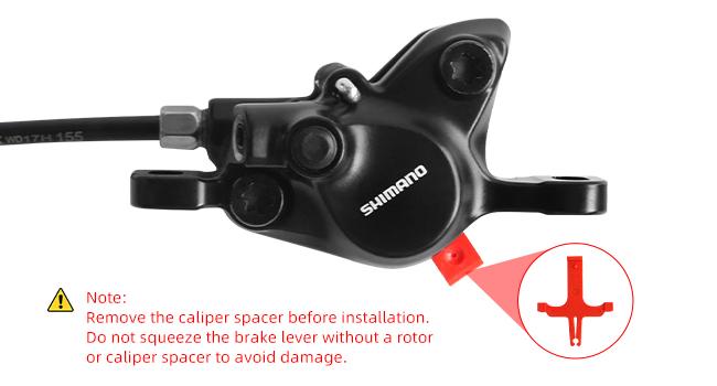 MT200 MTB Hydraulic Disc Brakes Set Left Front 800mm Rear 1550mm MTB Brake