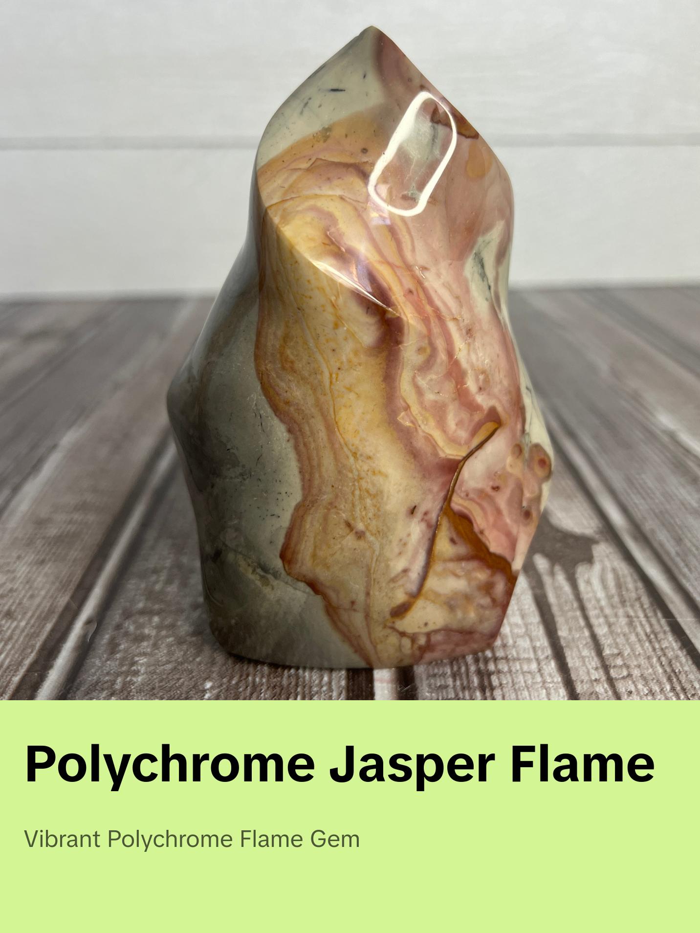Polychrome Jasper Flame