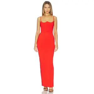 Nookie Aaliyah Maxi Dress in Tangerine