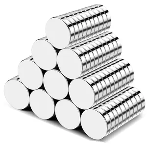 15x2mm Small Disc 120 Pcs Neodymium for Crafts, Duty Round Refrigerator Magnets for Whiteboard, Locker, Fridge, DIY, Crafts, Dry Erase Board
