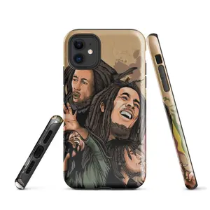 XoHabesha 'One Love' Double-layered Protective Case for iPhone®
