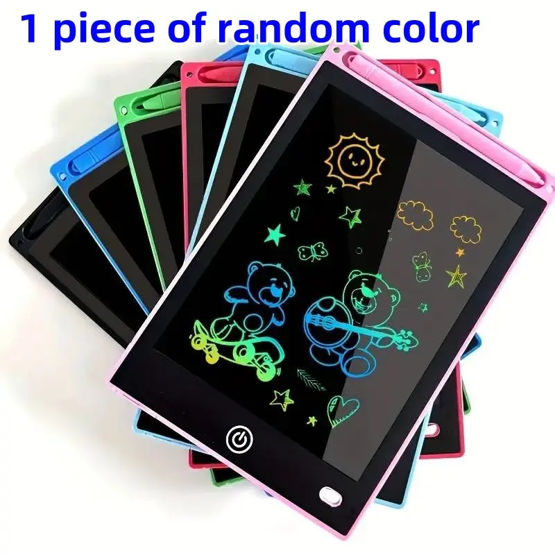 8.5 Inch LCD Writing Board Toy, Digital Writing Tablet, Writing Practice Tablet, Colorful Drawing Pad, Educational Learning Toy, Birthday Gift, Halloween & Christmas Party Present