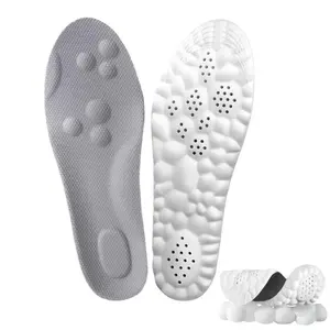 Insoles for Women Man,Cloud insoles for Men Women,4D Cloud Soles for Men Soft Memory Foam Cushioning Insoles - Trim to Fit Steppers Insoles