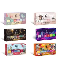 BEL London Nail Lacquer 6-Piece Gift Set – Rich, Glossy Colors, Wide Brush, Easy Application, Long-lasting Durability
