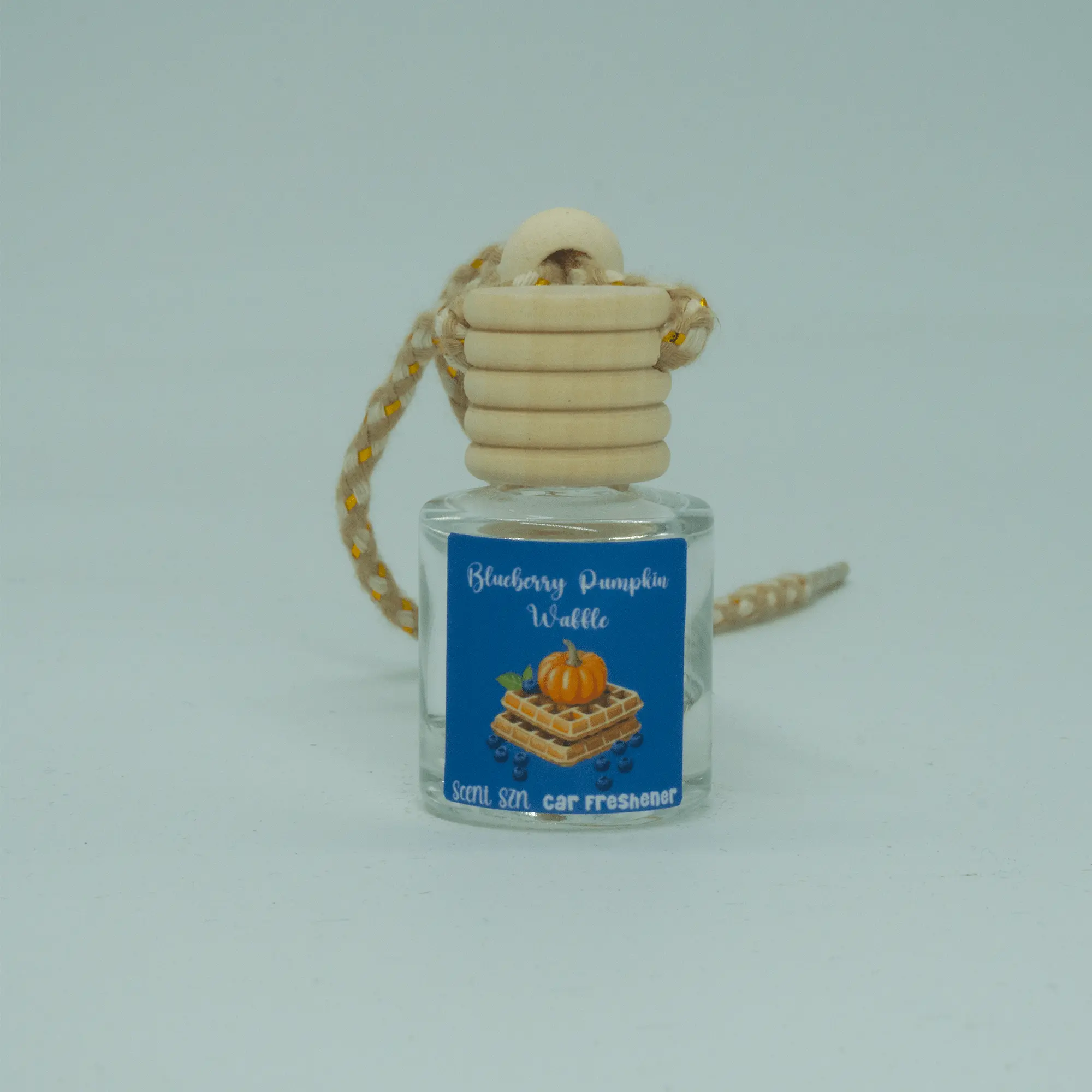 Blueberry Pumpkin Waffles