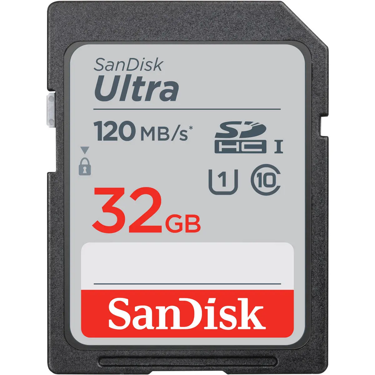 SanDisk 32GB Ultra UHS-I Class 10 U1 SDHC Memory Card