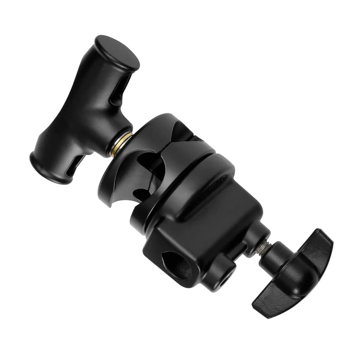 Flashpoint 2.5" Pro Grip Head Mount - Black Camera Equipment Accessory for Photographers' Camera, Light Mounting Needs