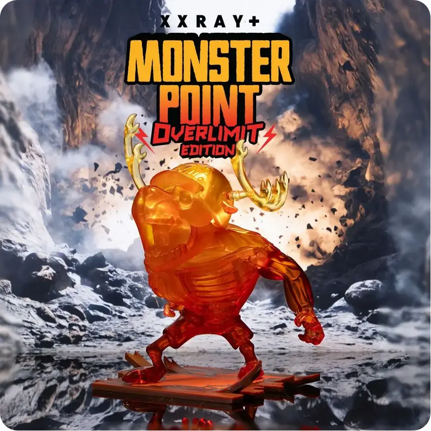Mighty Jaxx - XXRAY Plus: Chopper Monster Point (Overlimit) [Figures]