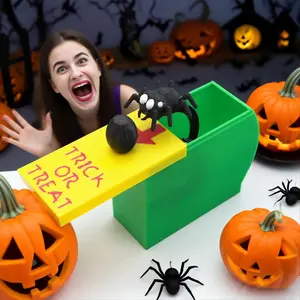 Halloween Spider Prank Box for Adults, Realistic Jump Scare Gift for April Fools Day, Halloween & Birthday Jokes, Best Trick Toy for Men & Teens