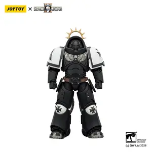JOYTOY Warhammer 40,000 1/18 action figure Game Edition Black Templars Heavy Intercessor with Heavy Bolt Rifle and Bolt Pistol JT03721