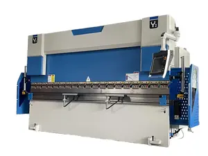 Best-selling 160T/4000mm bending machine is equipped with the DA69T system and has 8+1 axes