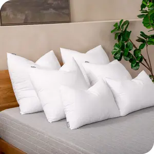 Bare Home White Pillow Inserts - Pack of 2