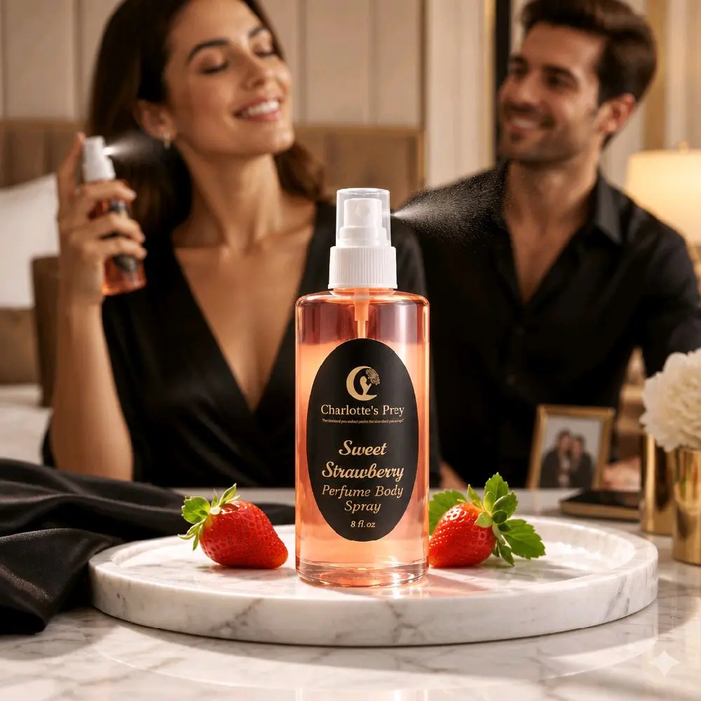 Charlotte's Prey Sweet Strawberry Perfume Body Spray.