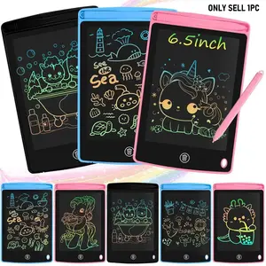 6.5″Handy Screen LCD Writing Tablets – Reusable Doodle Boards for Kids 1-3, Ideal for Classrooms, Daycares & Learning Centers Colorful Stylus