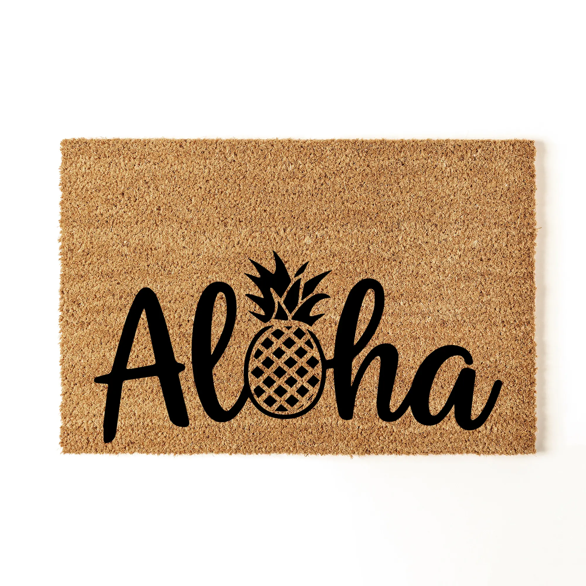 Aloha Doormat, Housewarming Gift, Porch Decor, Funny Doormat, Welcome Mat, Front Doormat, Outdoor Decor, New Home Gift, Pineapple Decor