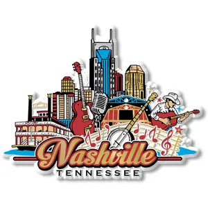 Nashville City Collage Magnet by Classic Magnets