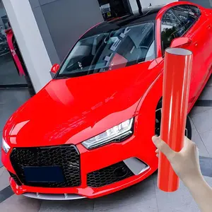 Car Vinyl Wrap Film, 1 Count Scratch Resistant Self-adhesive Sticker, Easy To Apply, Multi-purpose Car and Motorcycle Decal Film