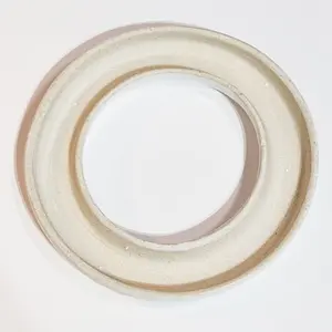 ATTRACTIONOIL.COM White Ceramic Light Bulb Oil Diffuser Ring for Scented Aroma - Perfect for Home or Office - Measures 3 7/16 x 1/2 inches