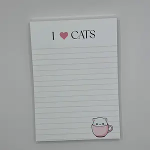 I Love Cats Notepad