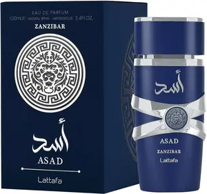 Lattafa Asad Zanzibar Eau De Parfum Vanilla Lavender Scent