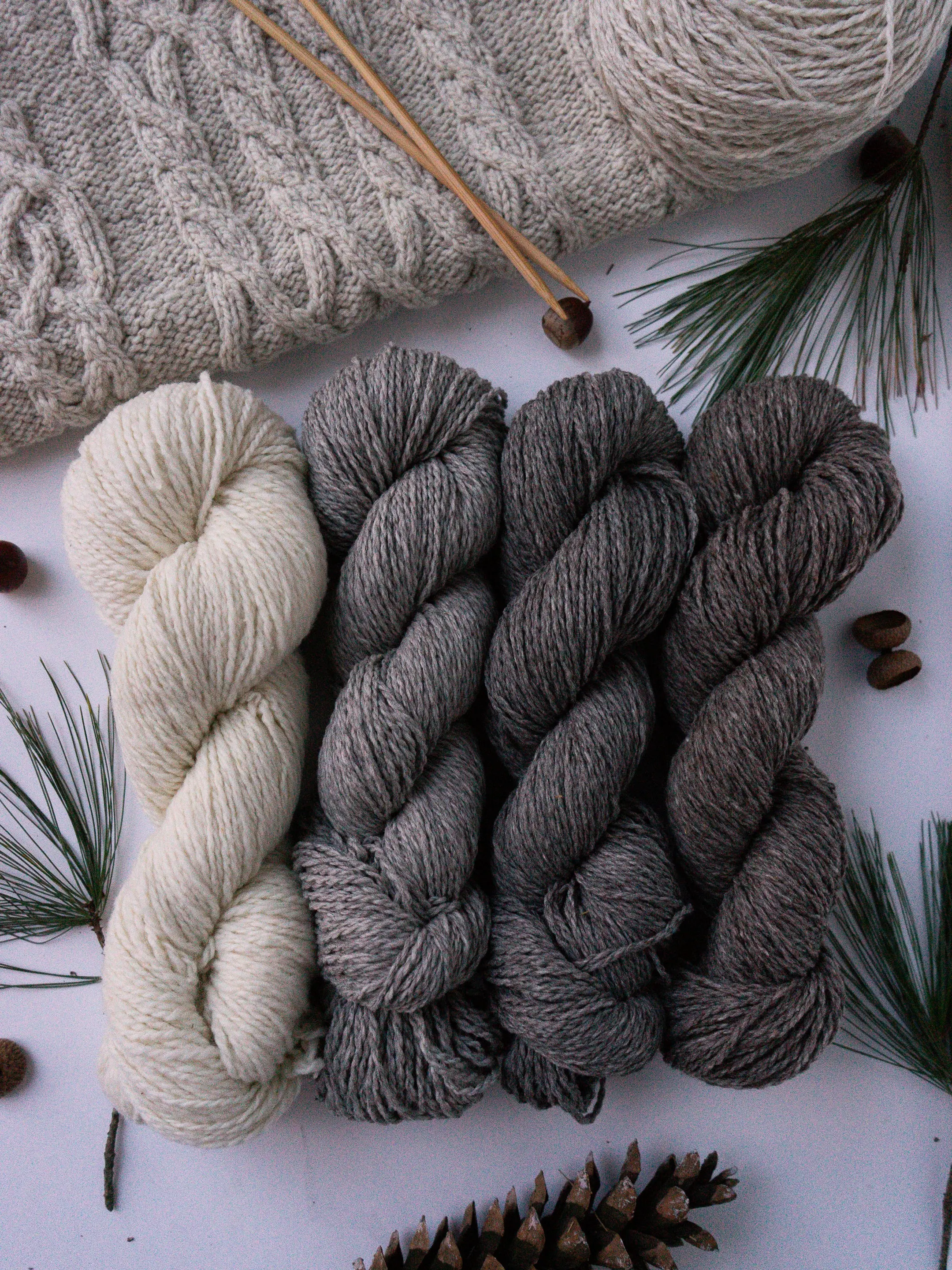 Targhee Tango Worsted 100% targhee wool