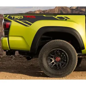 TRD Trail Edition  Tacoma Decal Bedside Toyota Truck Vinyl Stickers Stripe Decal for Toyota Tacoma Off Road 4x4 Limited Pro Sport(2 pieces)