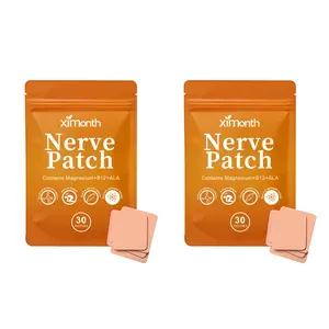 Ximonth Herbal Care Patches (30 Patches*2), Comfortable Body Care, Stable Night Sleep, Lightweight Herbal Ingredients Patches, Sleeping Patch