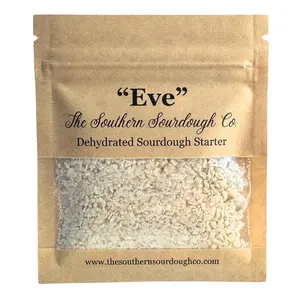 [Hot 2026!!!] Eve - The Southern Sourdough Co. Organic Dehydrated Sourdough Starter for Sourdough Bread Baking Beginner Friendly Very Robust and Active Bake Within 5 Days