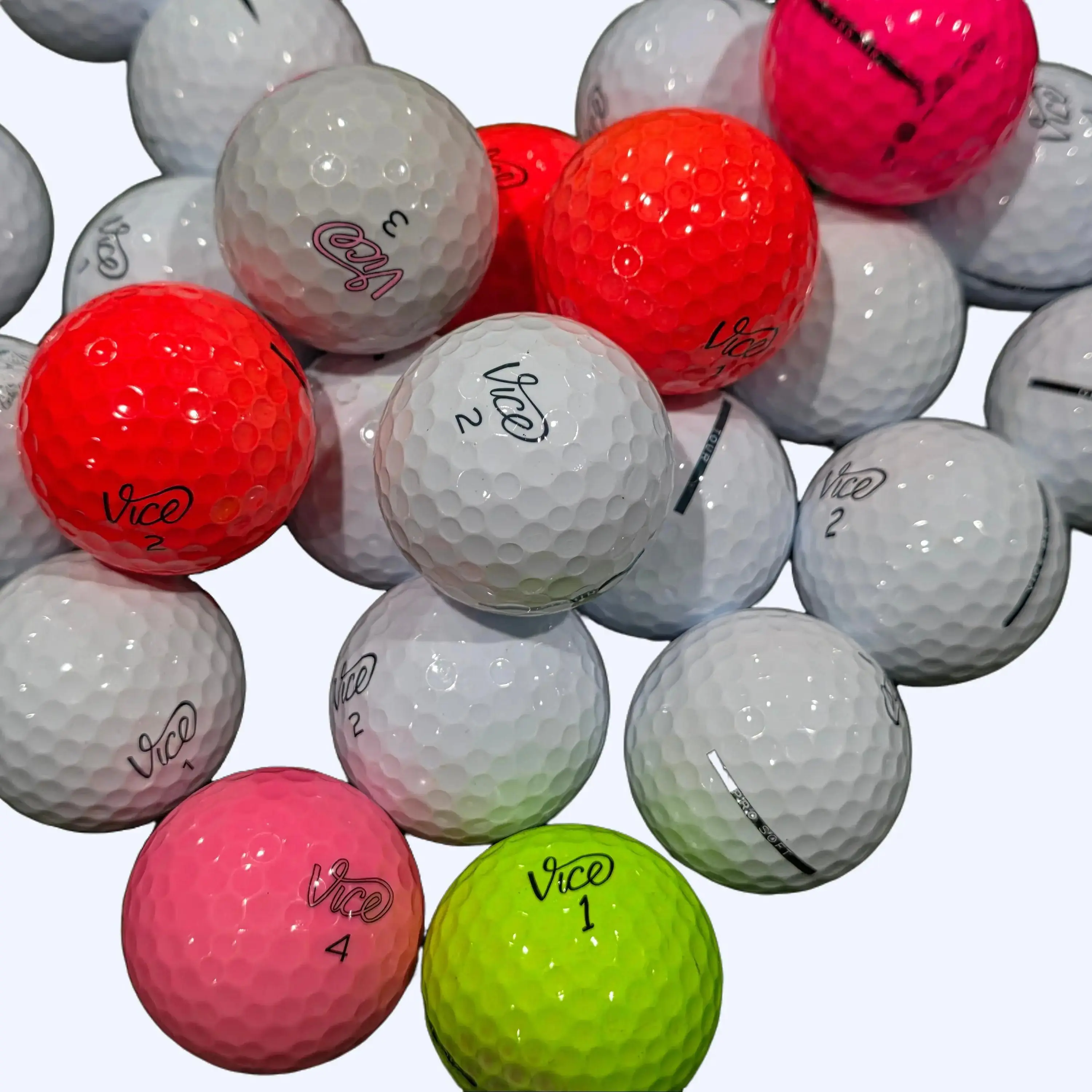 1 Dozen Vice Golf Ball Mix- 5A/4A Mix