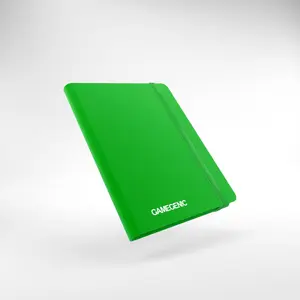 18-Pocket Binder - Green (Casual Album) Multi-Pocket Binder for Collectibles & Cards