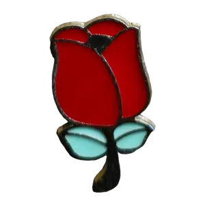 Red Tulip Pin