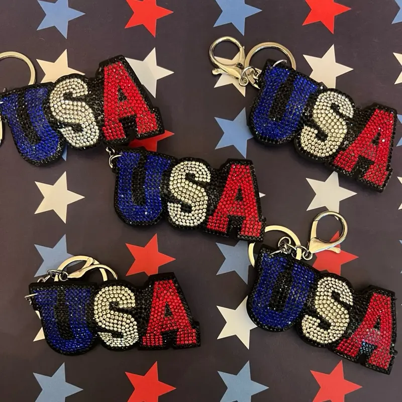 USA Bag Charm