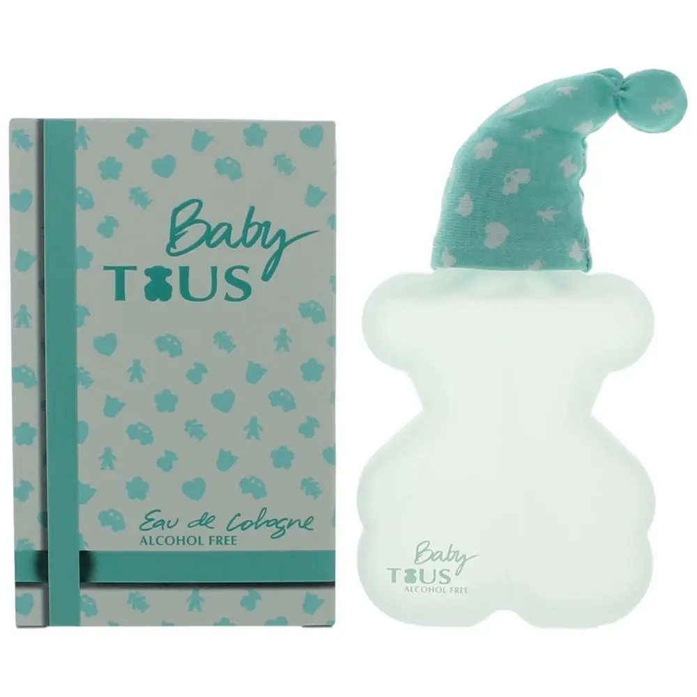 Baby Tous by Tous Safe, Fresh, Alcohol-Free Kids-Sized Cologne Spray with Heart Motifs - 3.4 oz