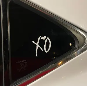 XO Decal, XO Car Sticker, Vinyl Decal, Bumper Sticker, Laptop Sticker, Window Decal, Aesthetic Vinyl Stickers