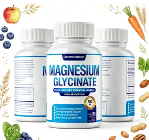 90 Capsules 1000mg 7 Forms Chelated Magnesium Complex Supplement, Multi Elemental Magnesium Blend with Glycinate Citrate Malate Taurate Oxide Aspartate Orotate, Gluten Free & Non-GMO for Daily Body Health