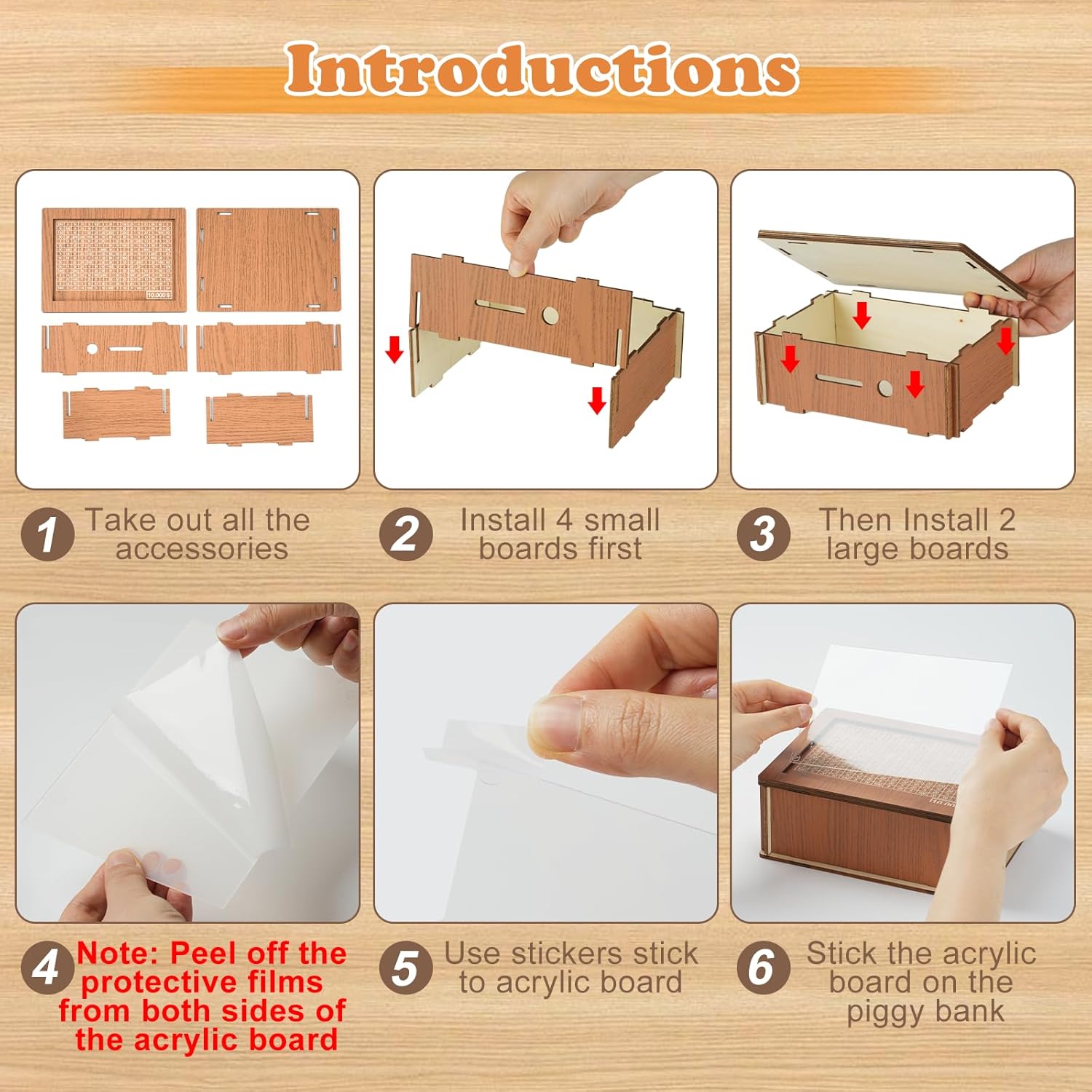 10000 Savings Challenge Box, Money Saver Box 10k Smash, Wooden Digital Save Piggy Bank for Adults Kids, Cash Vault Wooden Savings 10,000 Dollar, Caja De Ahorros, Cashbox Kakeibo Ornaments 10000 Savings Challenge Box, Money Saver Box 10k Smash, Wooden Digital Save Piggy Bank for Adults Kids, Cash Vault Wooden Savings 10,000 Dollar, Caja De Ahorros, Cashbox Kakeibo Ornaments