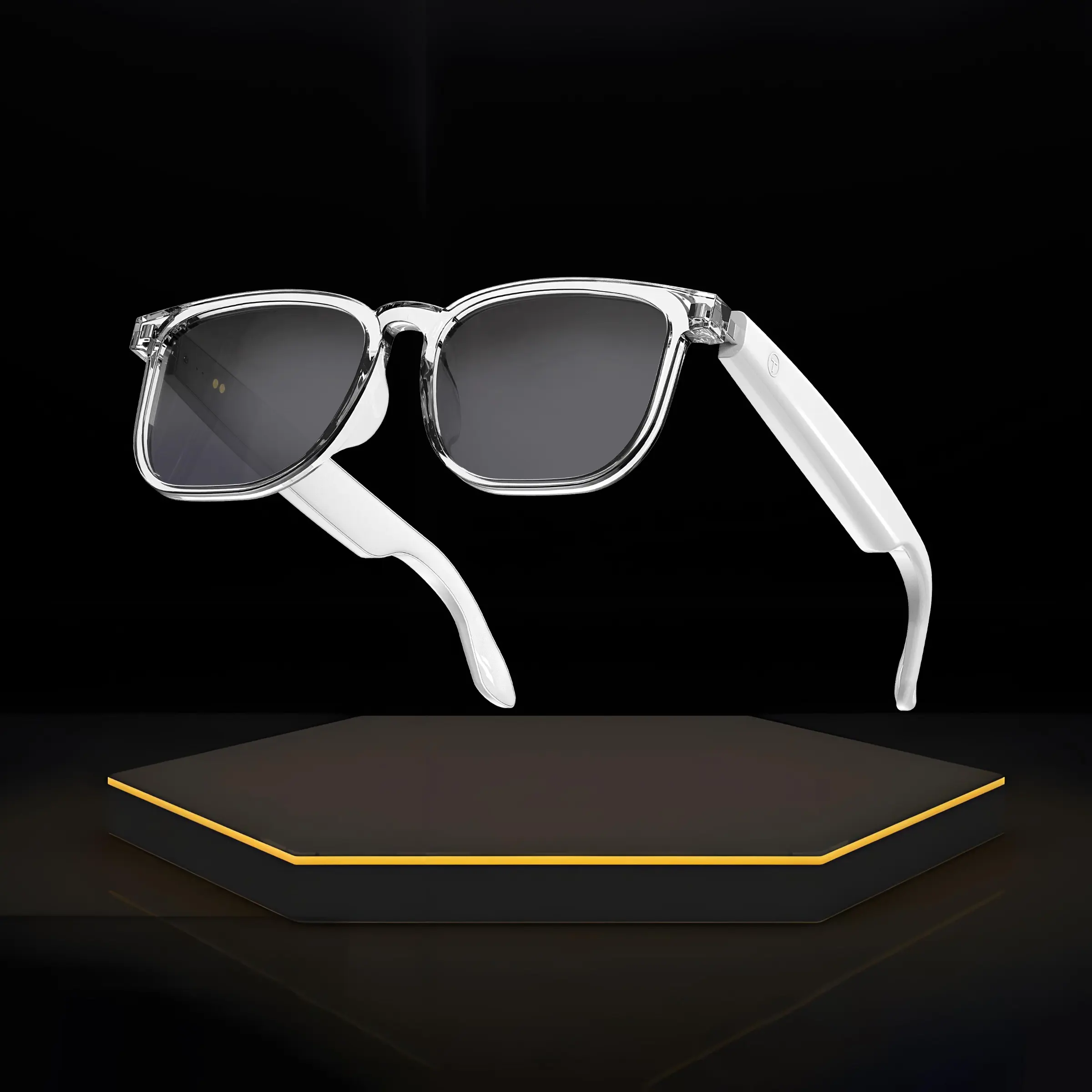 Senbono Wireless Bluetooth-compatible Smart Glasses, Phone Calls and Music Compatible with iPhone, Stylish Gift for Men and Women, Wearable Smart Glasses, Smart Audio Glasses