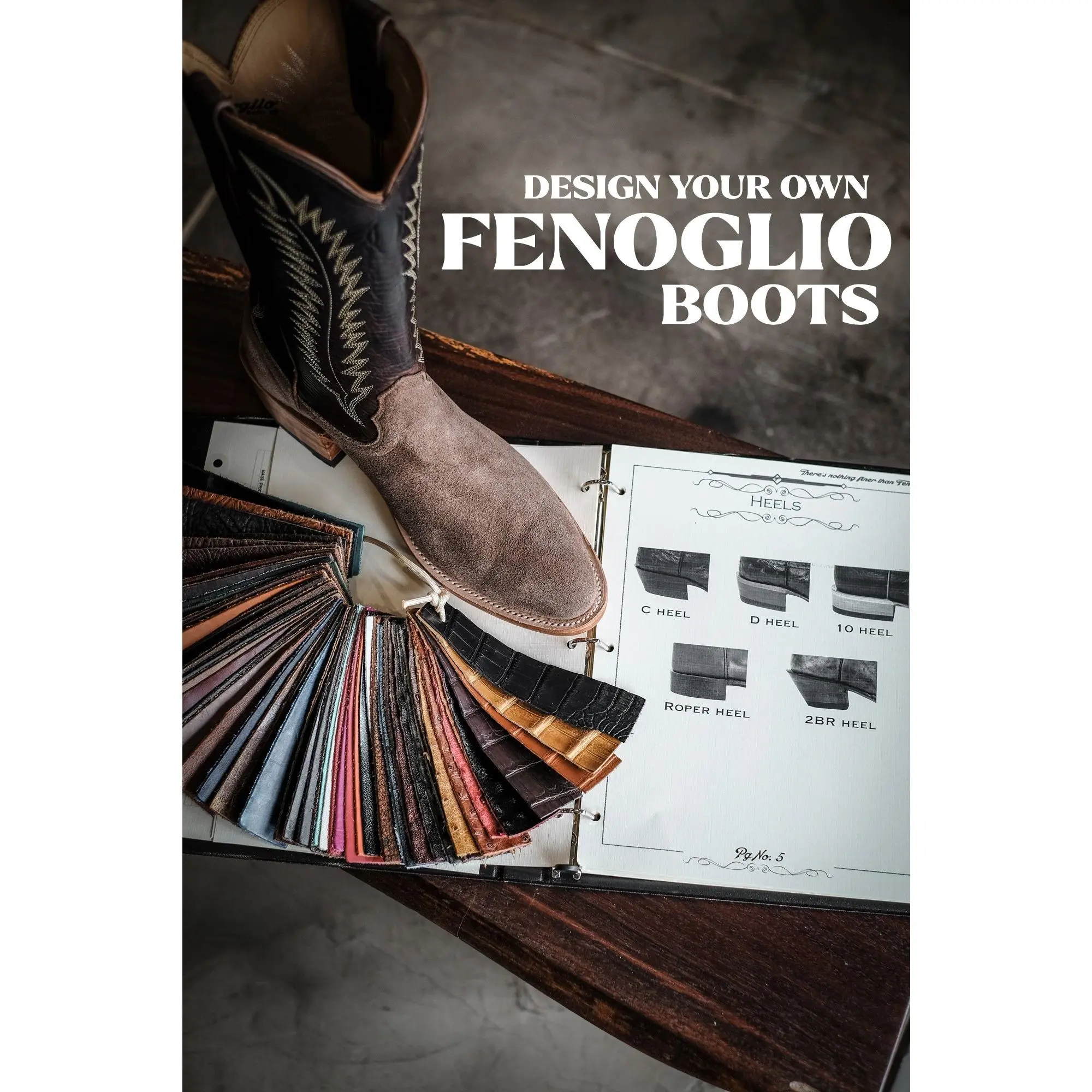 Fenoglio Boots | Design Your Own