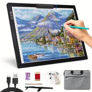 New Rechargeable A4 Led Light Pad Carry Bag Tracing Light Box Advertising printing and drawing equipment