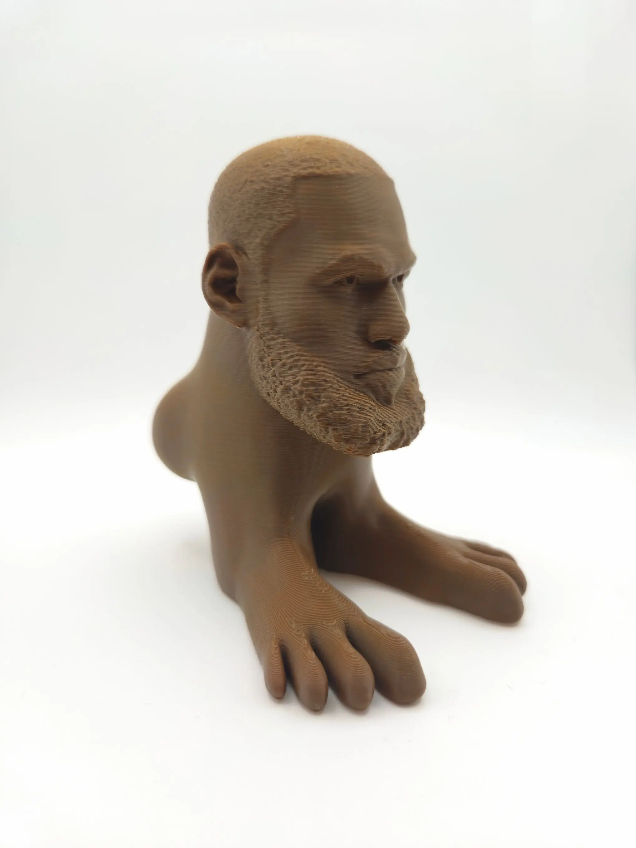 LeBron James Thick Crewmate w/ Feet - LeThick, 3D Printed Figure, Gag Gift, Desktop Decoration, Home Decor, Gift Idea, Stocking Stuffer