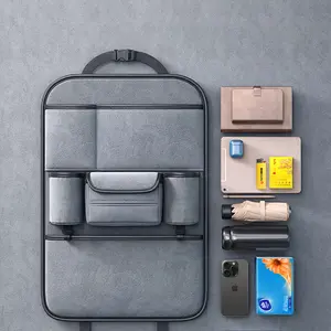 Car Seat Back Storage Bag Hanging Bag In-Car Storage Seat Back Organizer Waterproof Car Accessories Collection, Car Backseat Organizer