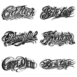 Waterproof herbal tattoo stickers, trendy Western-style semi-permanent designs, unisex long-lasting tattoo technology. Temporary arm body art tattoos, non-reflective, plant-based dyes. Party essentials. Magic tattoos last 7-15 days. Tattoo Paper