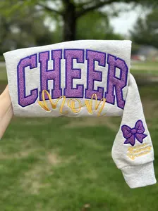 super cute cheer mom Sweater