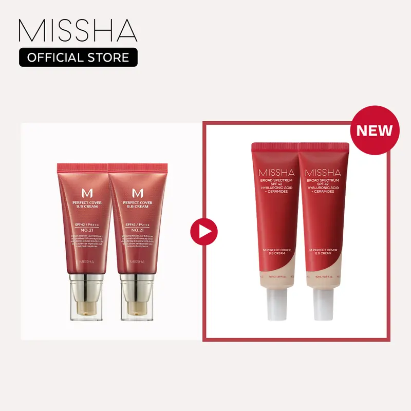 [MISSHA Official] VIRAL DUO! M Perfect Cover BB Cream SPF 42 PA+++