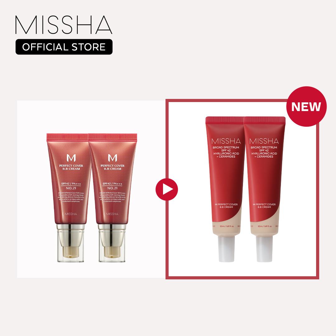 [MISSHA Official] VIRAL DUO! M Perfect Cover BB Cream SPF 42 PA+++