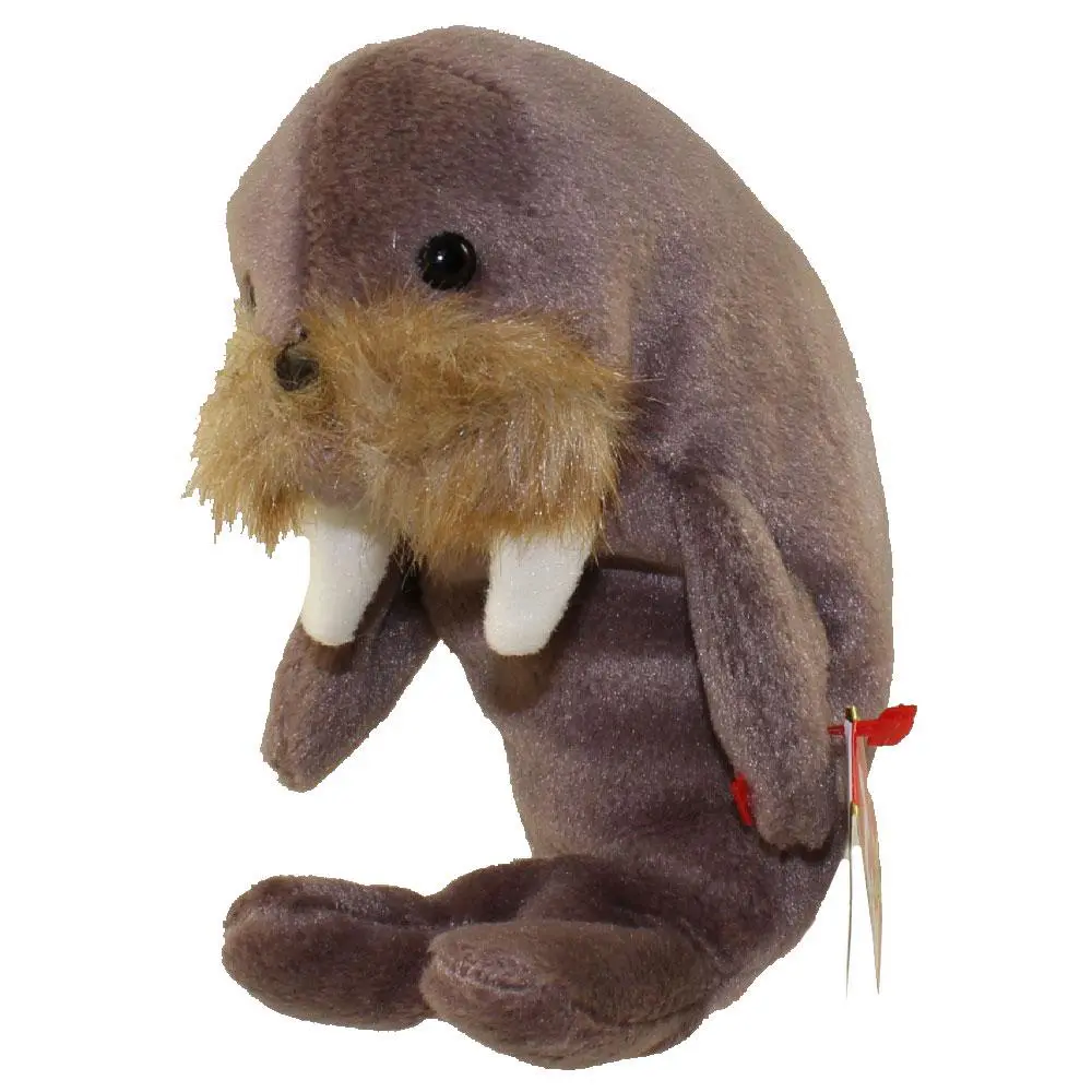 TY Beanie Baby - JOLLY the Walrus (7 inch) (1996) MWMTs