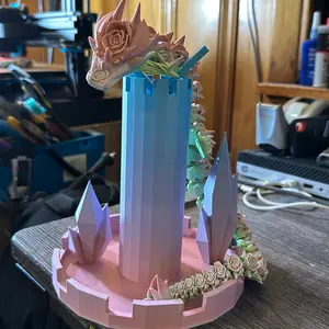 3D printed dragon stand