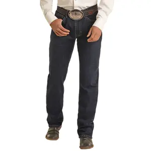 Rock & Roll Denim Vintage 46' Relaxed Tapered Stackable Bootcut Jeans