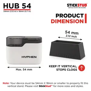 StickStud Hub 54 Vertical Holder for Devices